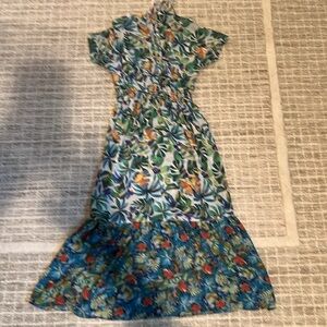 Blue Island small Floral Dress